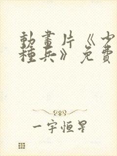 动画片《少年特种兵》免费观看