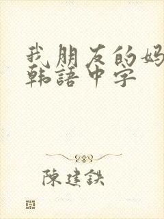 我朋友的妈妈2韩语中字