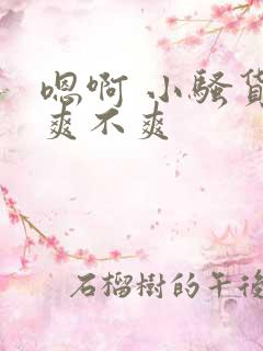 嗯啊 小骚货 爽不爽