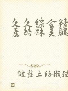 久久综合精品国产丝袜美腿