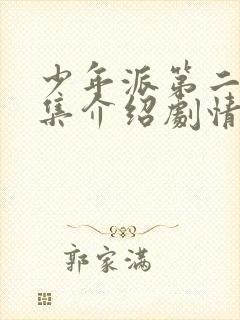 少年派第二季分集介绍剧情