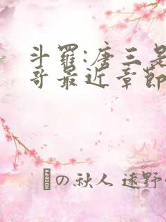 斗罗:唐三是我哥最近章节