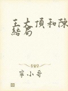 王大顶和陈佳影结局