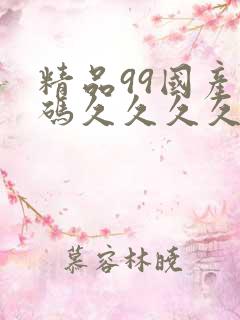 精品99国产乱码久久久久