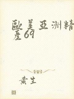 欧美亚洲精品国产69