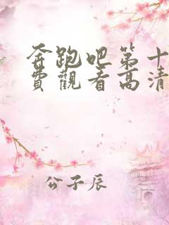 奔跑吧第十季免费观看高清