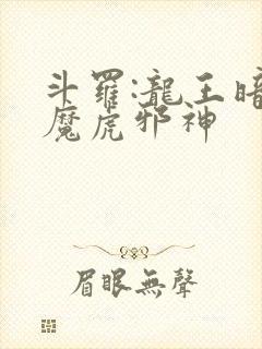 斗罗:龙王暗黑魔虎邪神