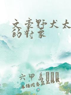 文豪野犬太宰治的对象