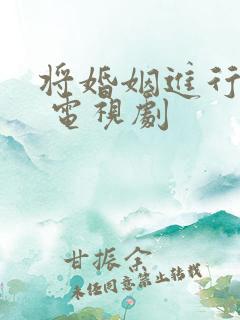 将婚姻进行到底 电视剧