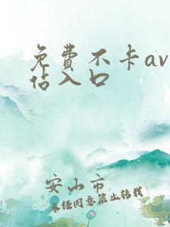 免费不卡av网站入口