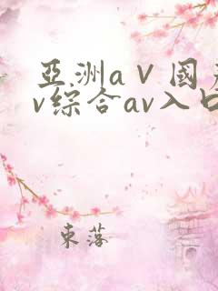 亚洲a∨国产av综合av入口