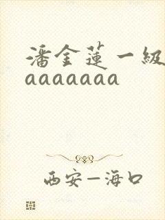 潘金莲一级淫片aaaaaaa