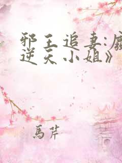 邪王追妻:废材逆天小姐》