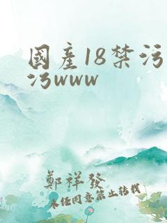 国产18禁污污污www