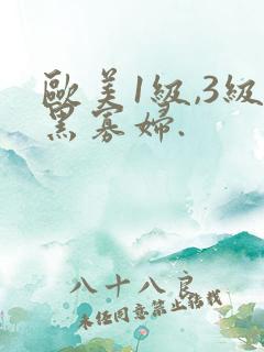 欧美1级,3级黑寡妇.