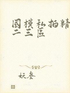 国模私拍精品一二三区