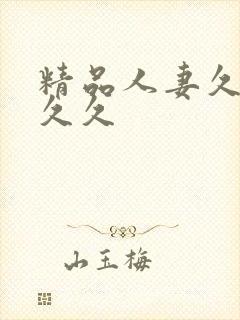 精品人妻久久久久久