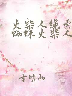 火柴人绳索英雄蜘蛛火柴人