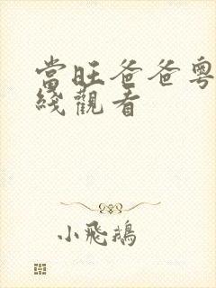 当旺爸爸粤语在线观看