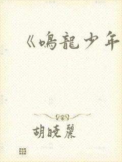《鸣龙少年》