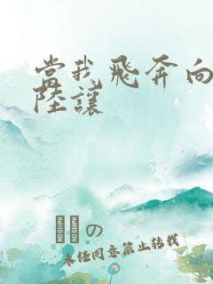 当我飞奔向你张陆让