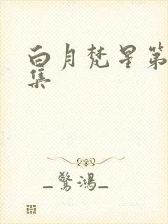 白月梵星第33集