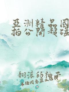 亚洲精品国产偷拍公开超碰在线