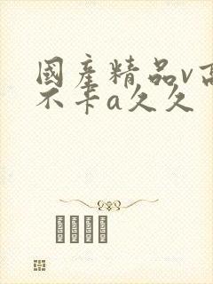 国产精品v高清不卡a久久