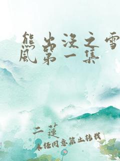 熊出没之雪岭熊风第一集