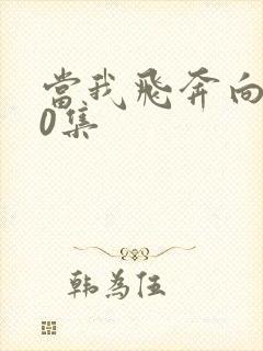 当我飞奔向你20集