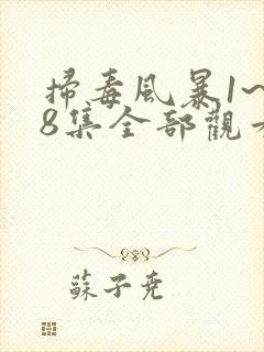 扫毒风暴1~28集全部观看