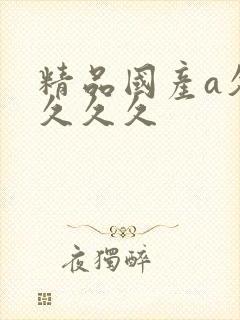 精品国产a久久久久久