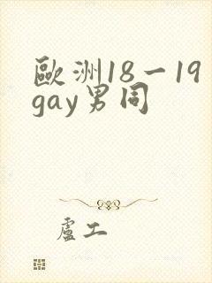 欧洲18一19gay男同