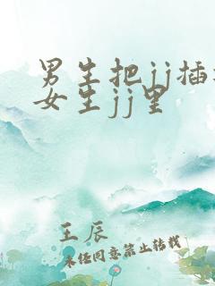 男生把jj插进女生jj里