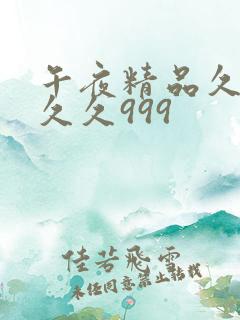 午夜精品久久久久久999