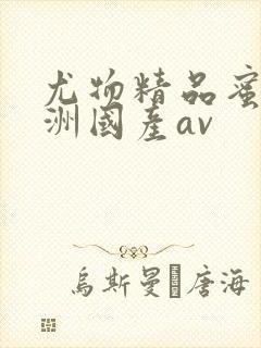 尤物精品蜜臀亚洲国产av