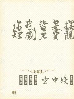 你我皆是摆渡人短剧免费观看全集