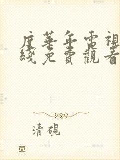 度华年电视剧在线免费观看完整版