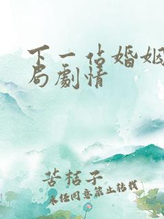 下一站婚姻大结局剧情