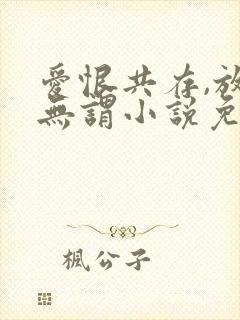 爱恨共存,放手无谓小说免费阅读