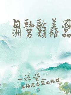 日韩欧美国产亚洲另类精品