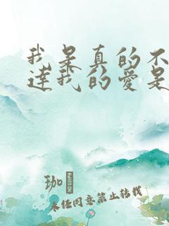 我是真的不会表达我的爱是什么歌