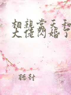 相亲当天和豪门大佬闪婚了之