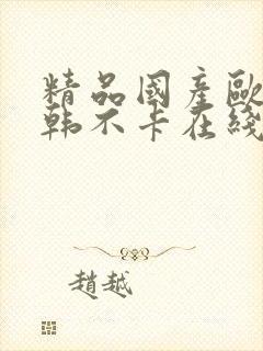 精品国产欧美日韩不卡在线观看