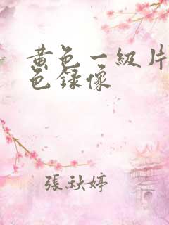 黄色一级片,黄色录像