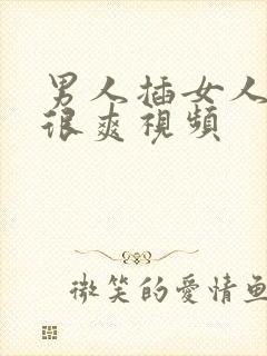 男人插女人下面很爽视频