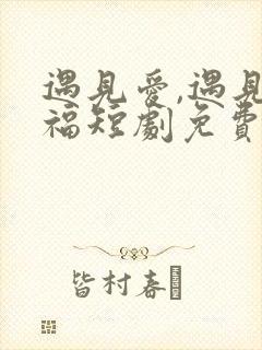 遇见爱,遇见幸福短剧免费观看