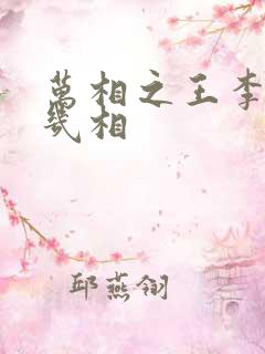 万相之王李洛有几相