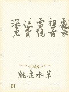 深流电视剧全集免费观看策驰