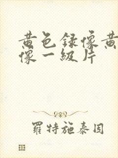 黄色录像黄色录像一级片